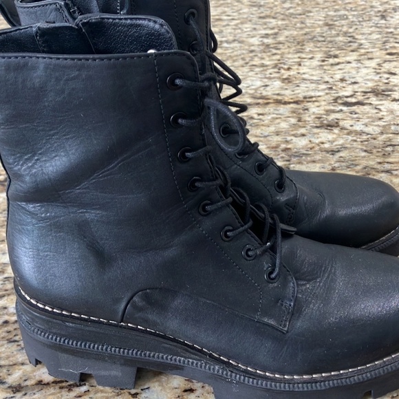 Sam Edelman Garret combat boots size 8.5 - Picture 5 of 5